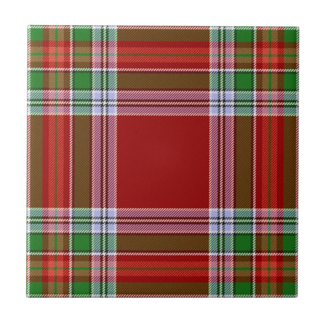 Padrão de Xadrez de Tartan Caça ao Clã MacBain Mac (Frente)