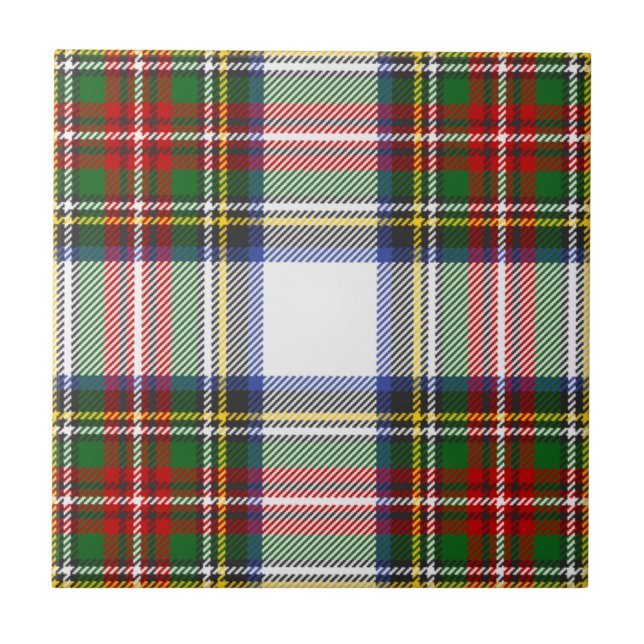 Padrão de Xadrez do Clã Tartan Real Stewart Dress (Frente)