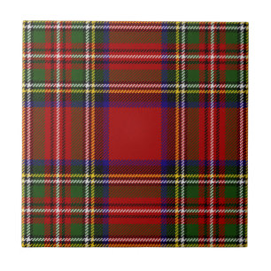 Padrão de Xadrez do Royal Stewart Clan Tartan