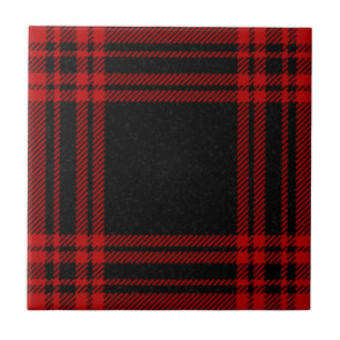 Padrão de Xadrez do Tartan Caça ao Clã Menzies
