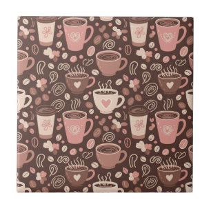 Padrão de Xícara de Café Aconchegante (2)