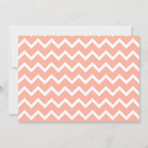 Padrão de Zag de Coral e Branco.