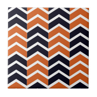 Padrão de Zig Zag Preto Castanho