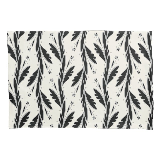 Padrão Decorativo de Vinhas Negras (Frente)