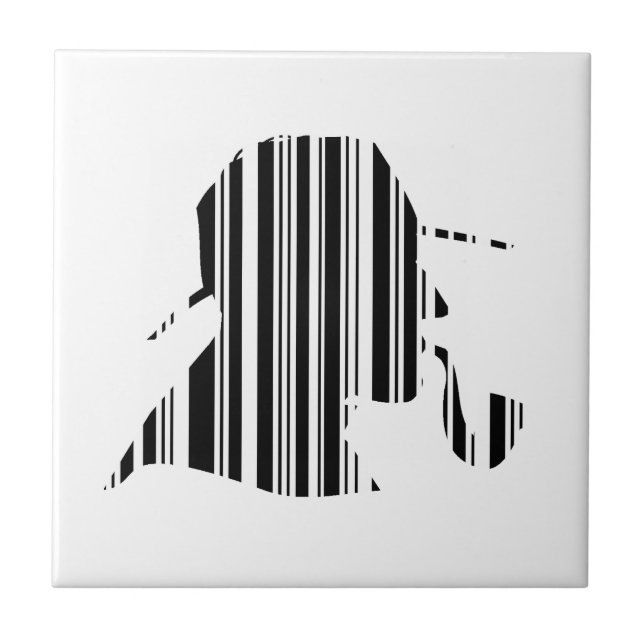 Padrão DETECTIVE BAR CODE Pipe Tabagismo Código de (Frente)