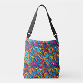 Padrão digital geométrico abstrato 35 - Bolsa Tote