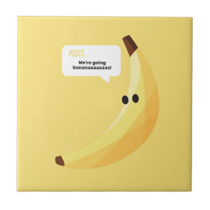 Padrão divertido de festa com piadas de banana col