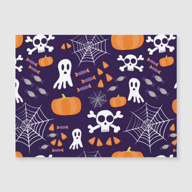 Padrão Divertido de Halloween (Frente)