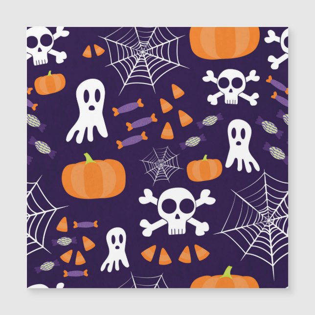 Padrão Divertido de Halloween (Frente)