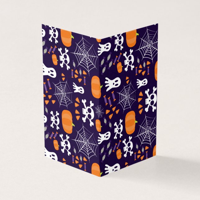 Padrão Divertido de Halloween (Exterior)