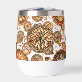 Padrão do Autumn Mandala