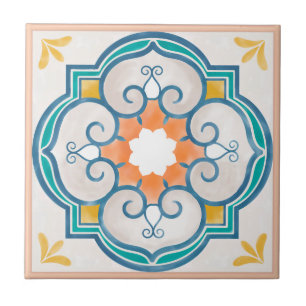 Padrão do Azulejo Mandala