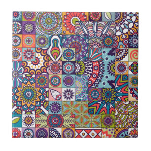 Padrão do Azulejo Mandala