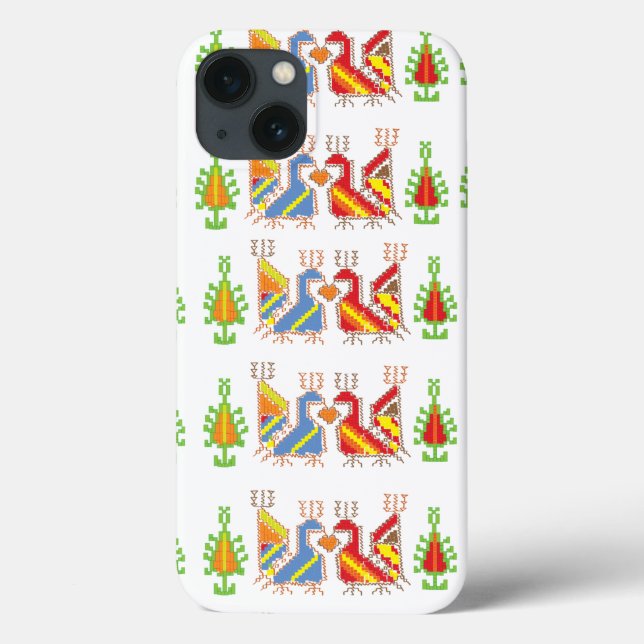 Padrão do bordado iPhone 6/6, Tough Xtreme (Verso)