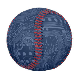 Padrão do circuito da placa-mãe do Geek azul