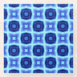 Padrão do Círculo Azul Claro e Escuro Retroativo