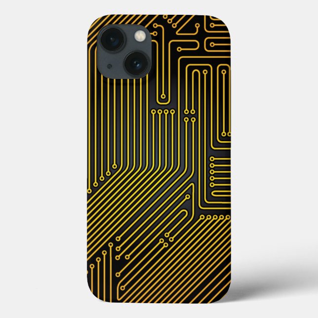 Padrão do conselho do circuito do computador (Verso)