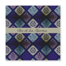 Padrão do Dia de los Muertos personalizável