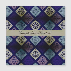 Padrão do Dia de los Muertos personalizável