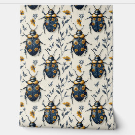 Padrão Do Fusível De Fusela Azul E Amarelo Deco