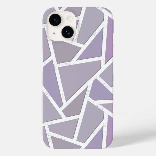 padrão do mosaico da lavanda (Verso)