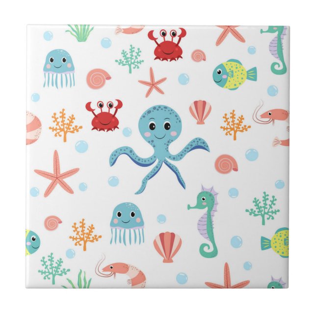 Padrão do mundo do mar (Frente)