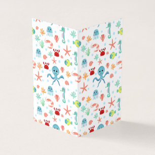 Padrão do mundo do mar