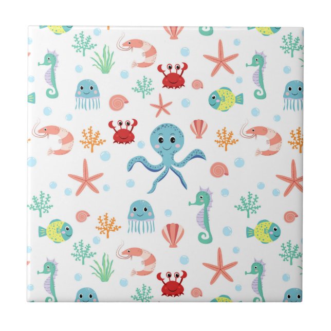 Padrão do mundo do mar (Frente)