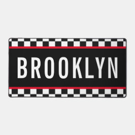 Padrão do Quadro de Verificação Preto Branco-Branc