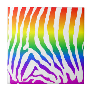 Padrão do Rainbow Zebra