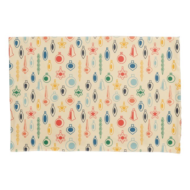 Padrão do Retro do meio século com Brinquedos de Á (Frente)