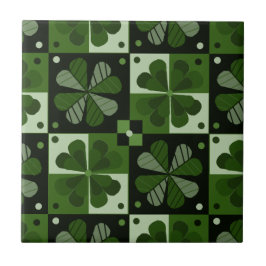 Padrão do Shamrock Checkerboard