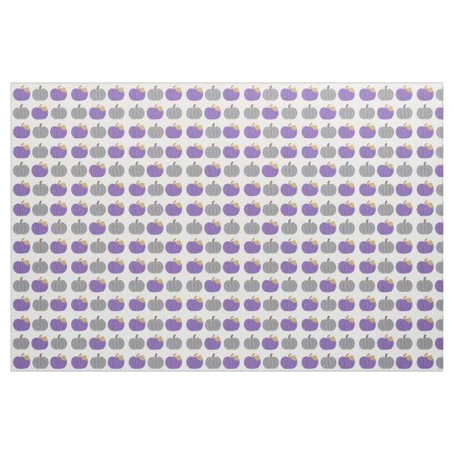 Padrão do Tecido de Halloween de Púrpura, Cinzas P (Fat Quarter)