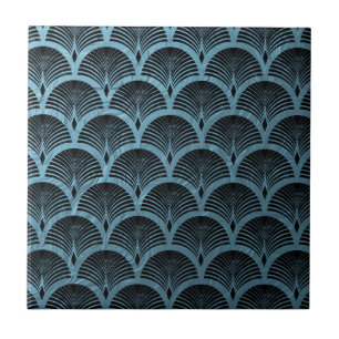 padrão do ventilador do teal art deco,teal,art de