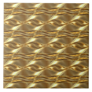 Padrão dourado cativante