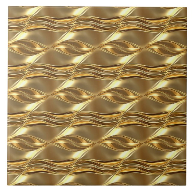 Padrão dourado cativante (Frente)