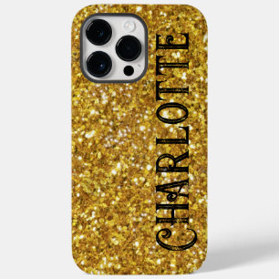 Padrão Dourado de brilho brilhante Case-Mate iPhon
