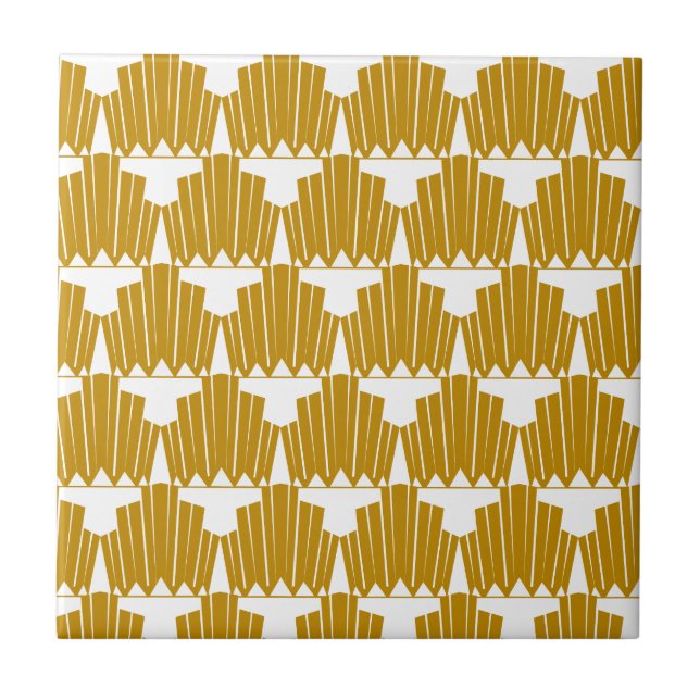 Padrão Dourado de Deco de Arte (Frente)