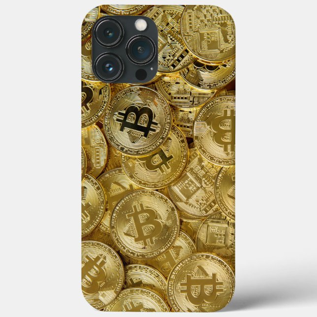 Padrão Dourado de Moedas de Criptomoeda BTC BTC Bi (Verso)