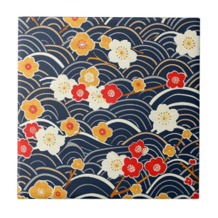 Padrão Elegante De Flor De Cereja Sem Costura (12)