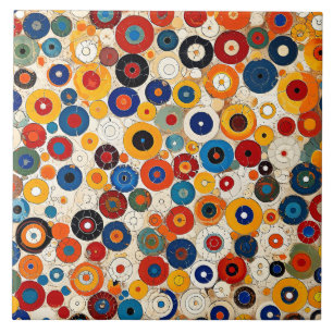 Padrão Elegante de Vibrant Millefiori