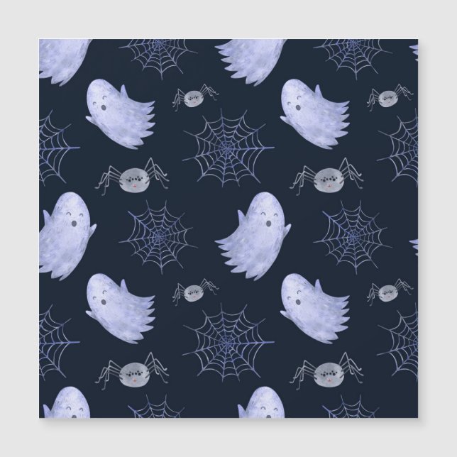 Padrão Engraçado de Halloween de Aranha Fantasma. (Frente)
