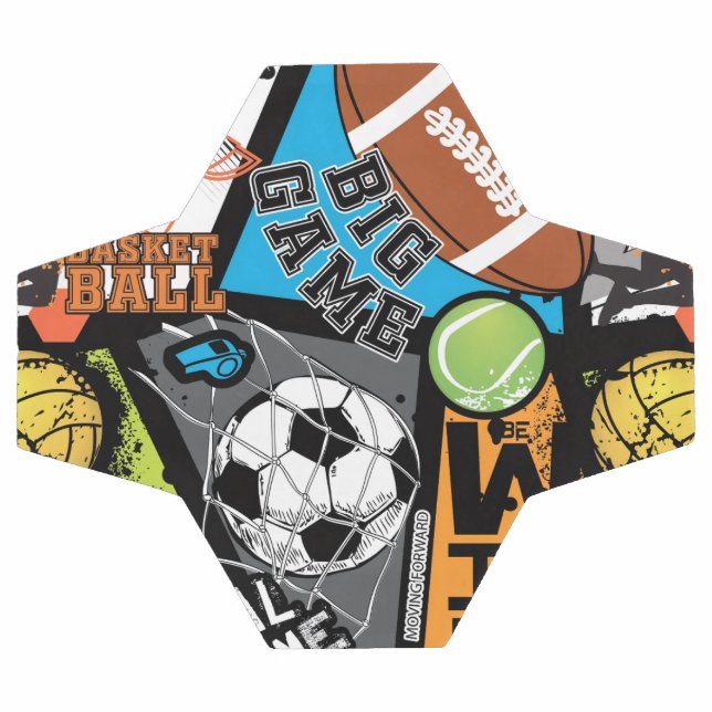 Padrão Esportivo Com Bolas (Estendido)
