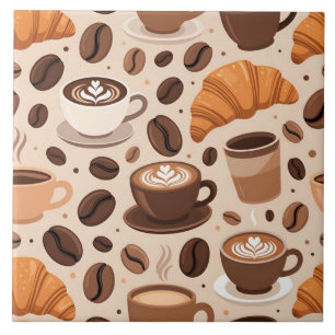 Padrão Estético de Café Moderno