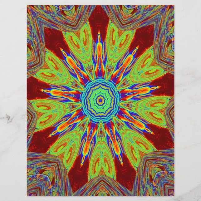 Padrão étnico europeu da Ásia africana (Frente)