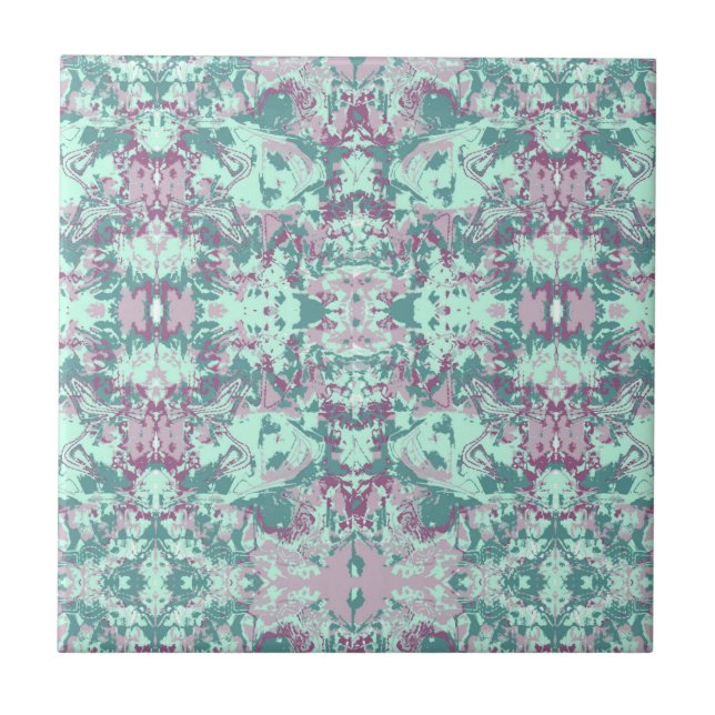 Padrão Exclusivo de Abstrato tropical (Frente)