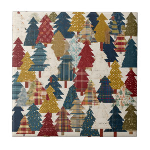 Padrão Festivo de Árvore de Natal em Patchwork (2)