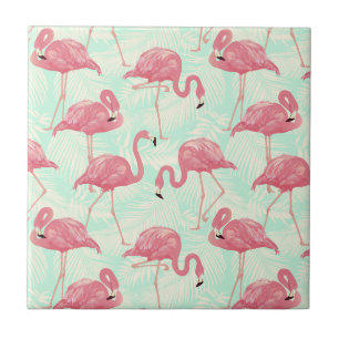 Padrão Flamingo Pink Elegante de Chic