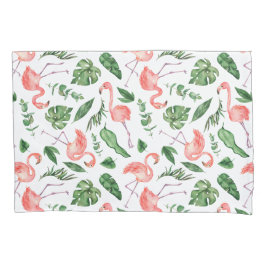 Padrão Flamingo Rosa Tropical v2