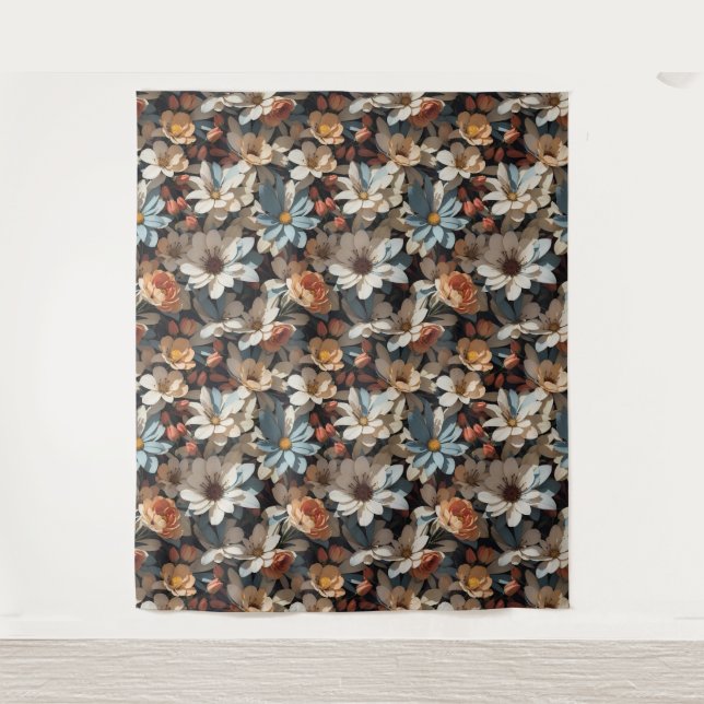 Padrão Floral 14 Tapeçaria (Frente)